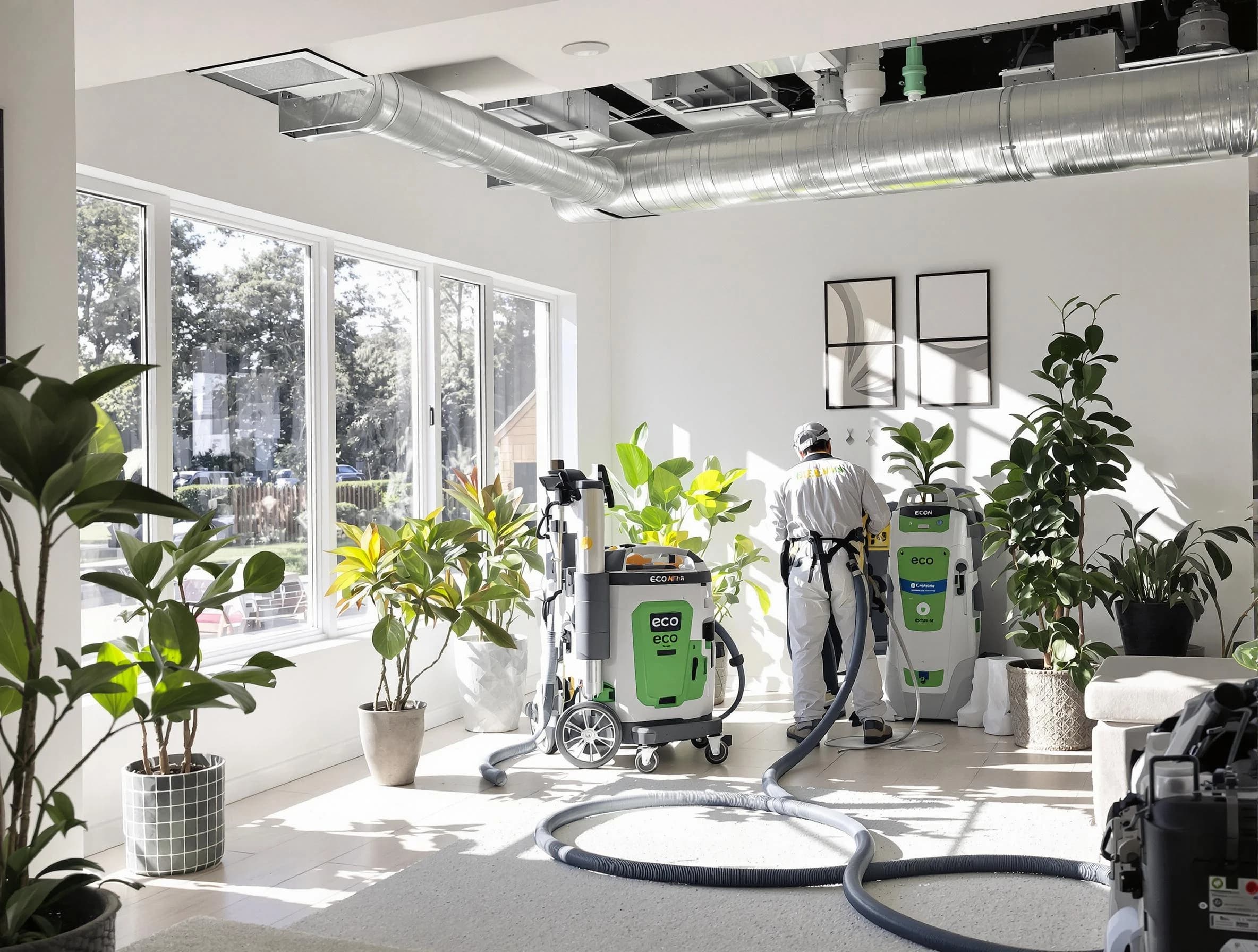 Environmentally-friendly duct cleaning by Sun City Air Duct Cleaning in Sun City