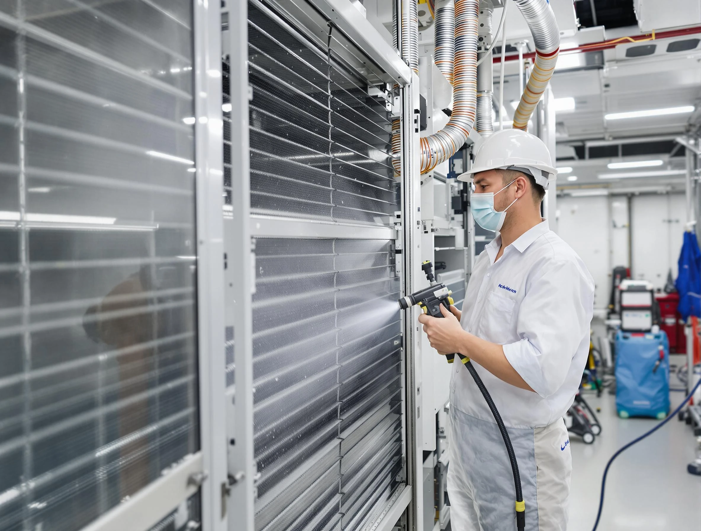 Professional AC coil cleaning by Sun City Air Duct Cleaning in Sun City