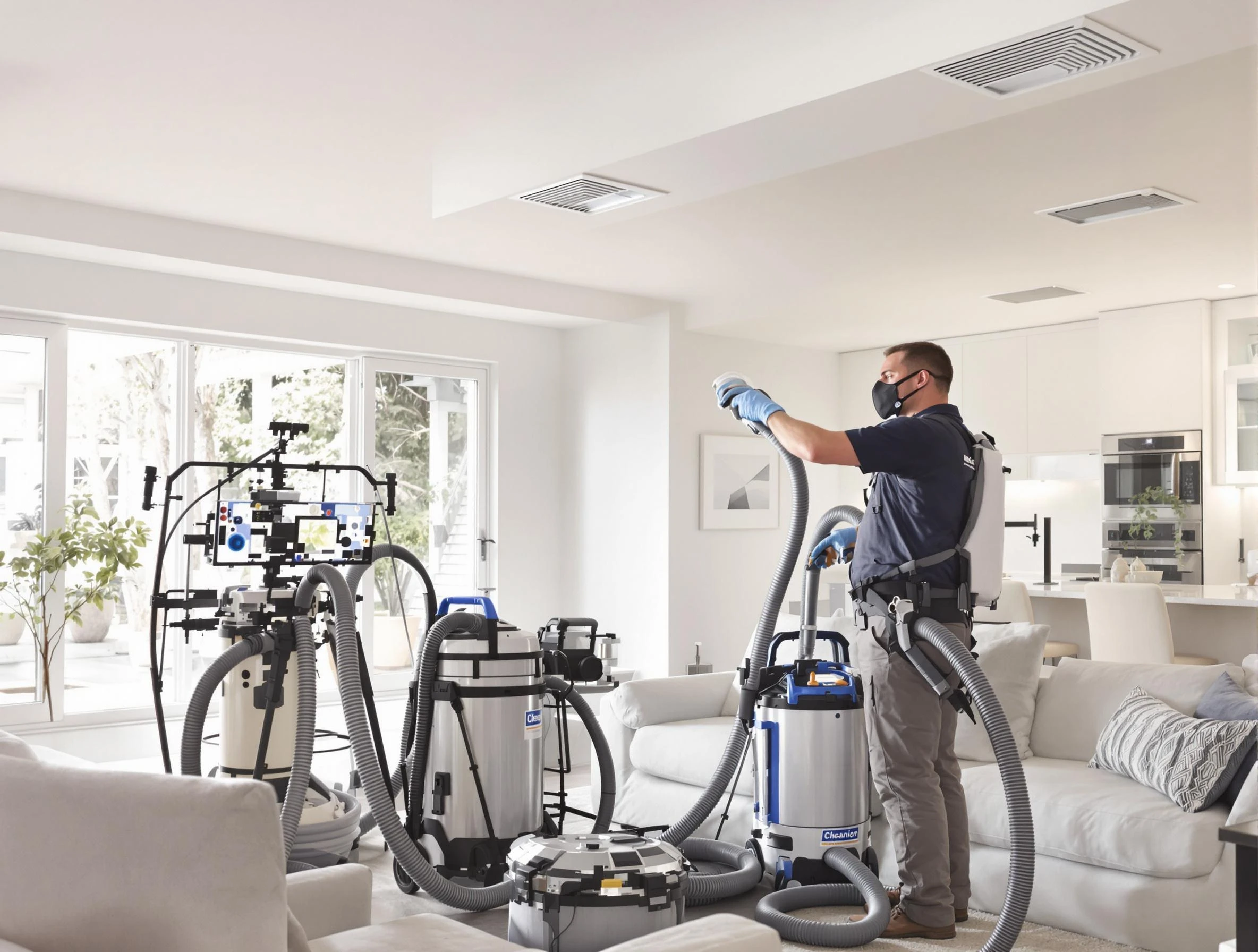 Professional AC duct cleaning by Sun City Air Duct Cleaning in Sun City