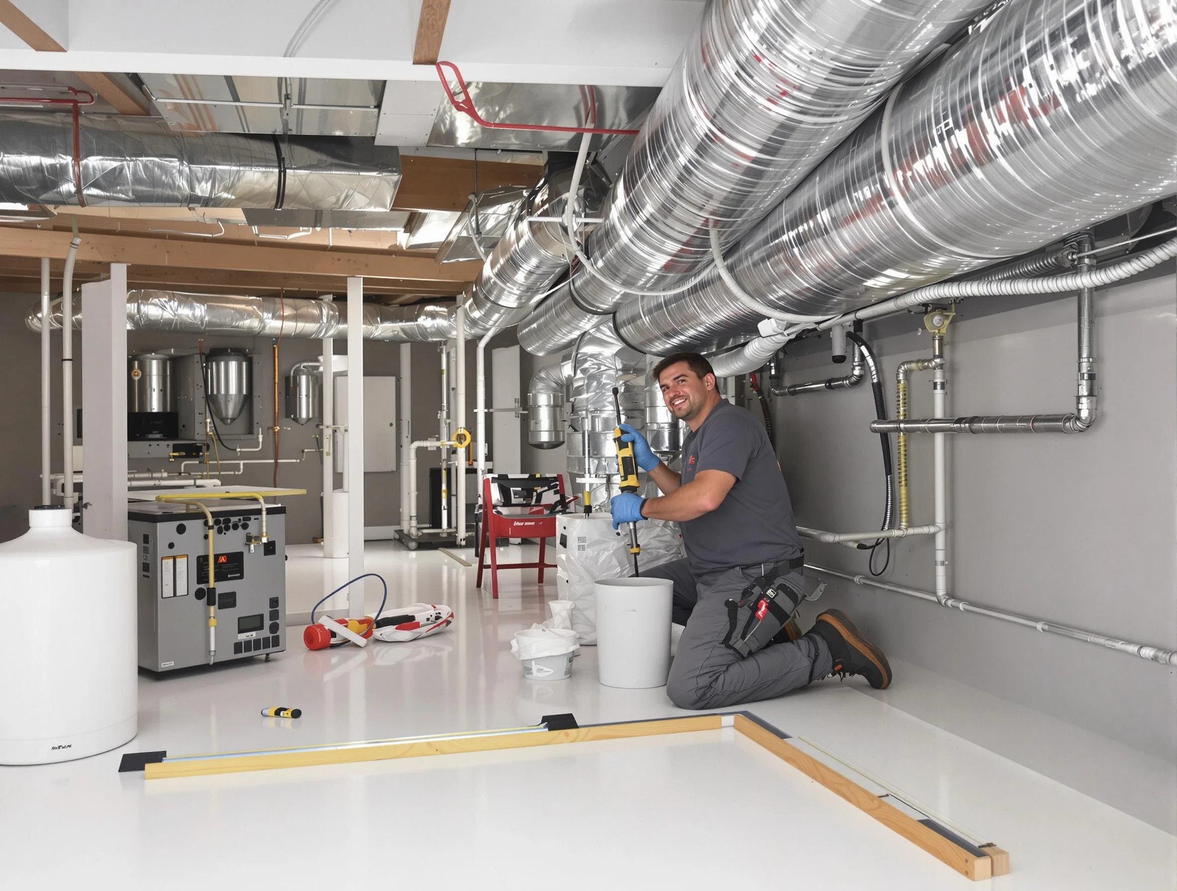 Professional duct sealing service by Sun City Air Duct Cleaning in Sun City
