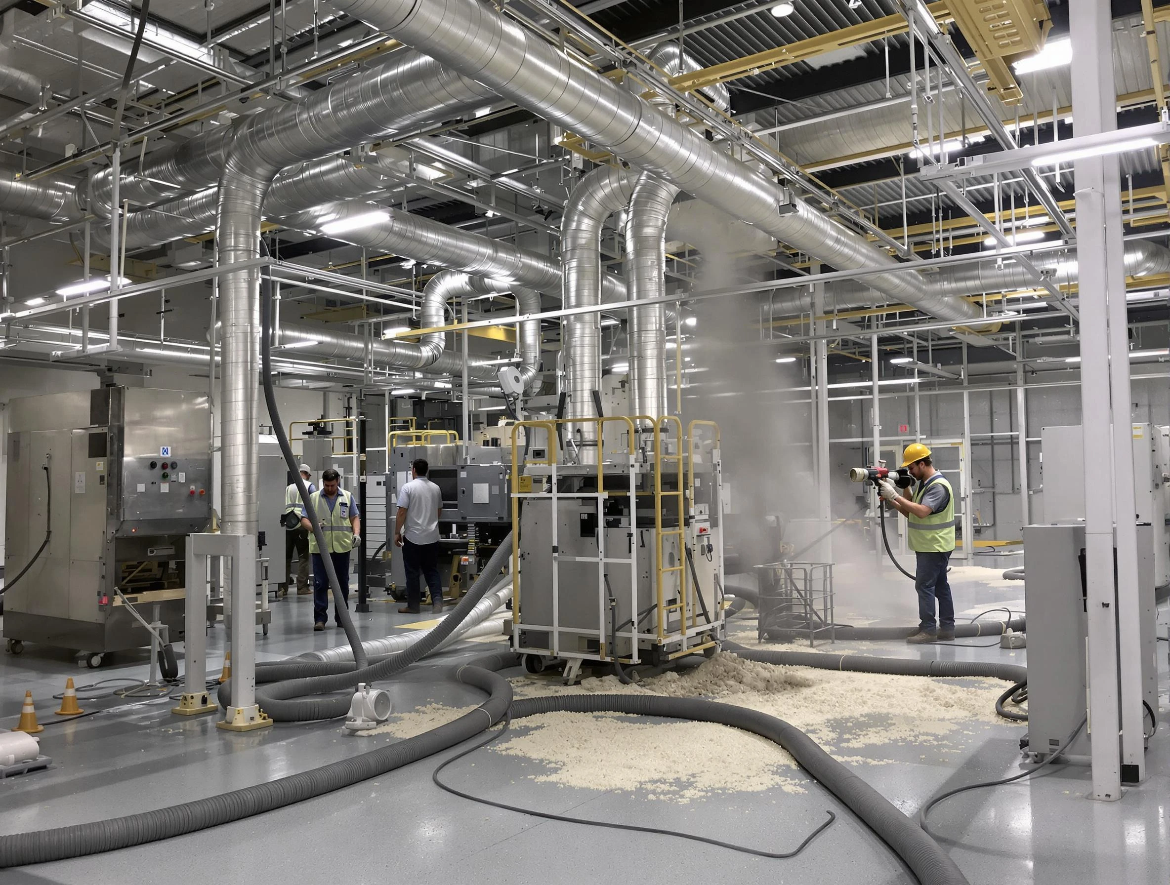 Heavy-duty industrial duct cleaning by Sun City Air Duct Cleaning in Sun City